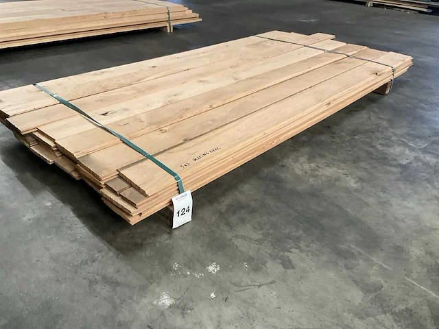 Europees eiken vellingdelen 15x140 mm (32x) - afbeelding 1 van  6