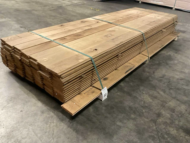 Europees eiken vellingdelen 20x105 mm (91x) - afbeelding 1 van  6