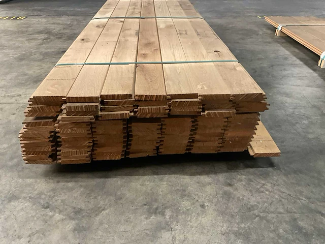 Europees eiken vellingdelen 20x105 mm (91x) - afbeelding 2 van  6