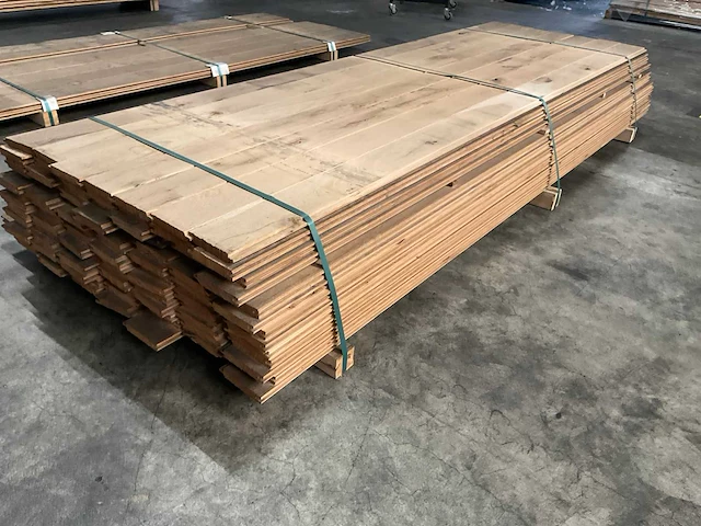 Europees eiken vellingdelen 20x105 mm (91x) - afbeelding 3 van  6