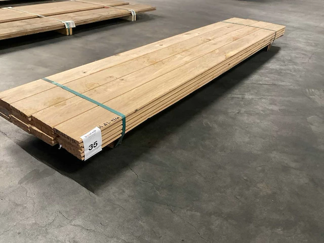 Europees eiken vellingdelen 20x120 mm (16x) - afbeelding 1 van  6
