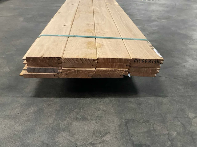 Europees eiken vellingdelen 20x120 mm (16x) - afbeelding 2 van  6