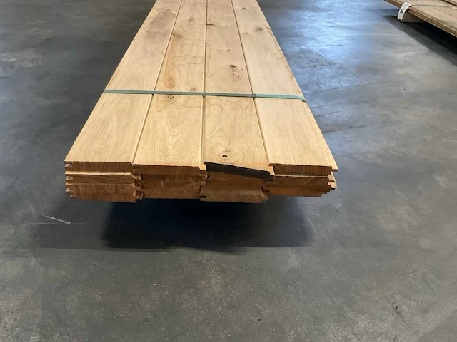 Europees eiken vellingdelen 20x120 mm (16x) - afbeelding 4 van  6