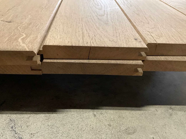 Europees eiken vellingdelen 20x140 mm (12x) - afbeelding 6 van  6