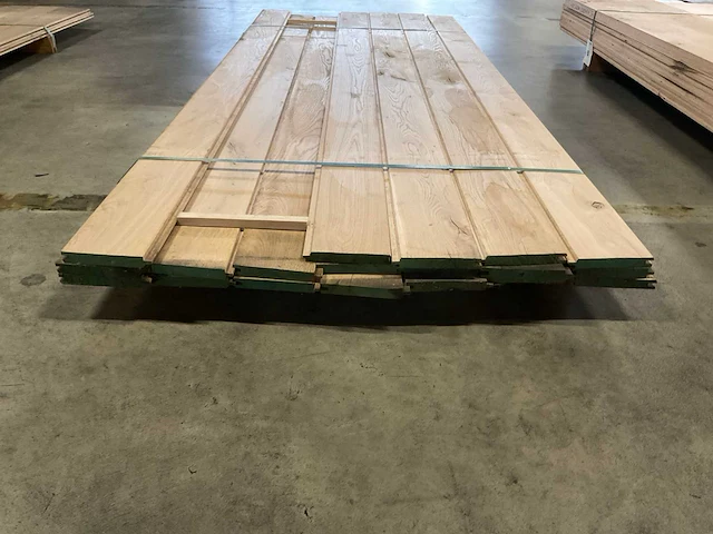 Europees eiken vellingdelen 20x140 mm (19x) - afbeelding 4 van  6