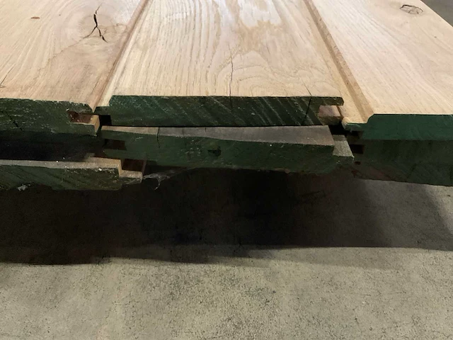 Europees eiken vellingdelen 20x140 mm (19x) - afbeelding 6 van  6