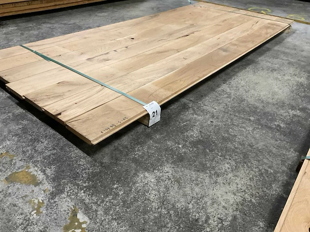 Europees eiken vellingdelen 20x140 mm (7x) - afbeelding 1 van  6