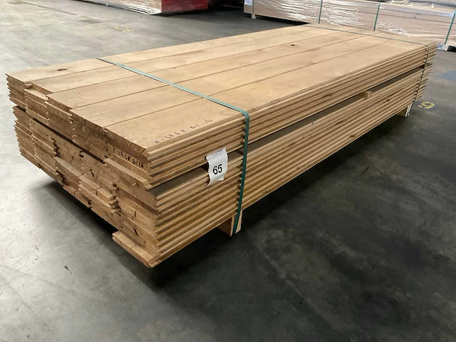 Europees eiken vellingdelen 20x160 mm (75x) - afbeelding 1 van  6