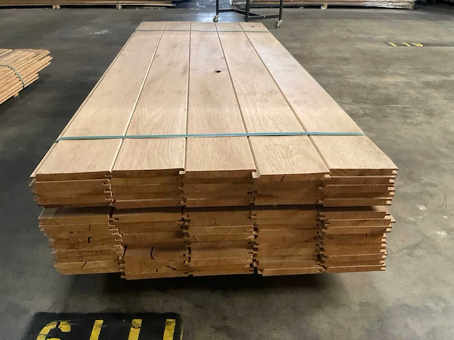 Europees eiken vellingdelen 20x160 mm (75x) - afbeelding 4 van  6