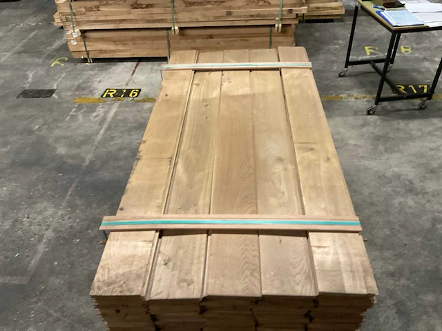 Europees eiken vellingdelen 20x180 mm (162x) - afbeelding 5 van  6