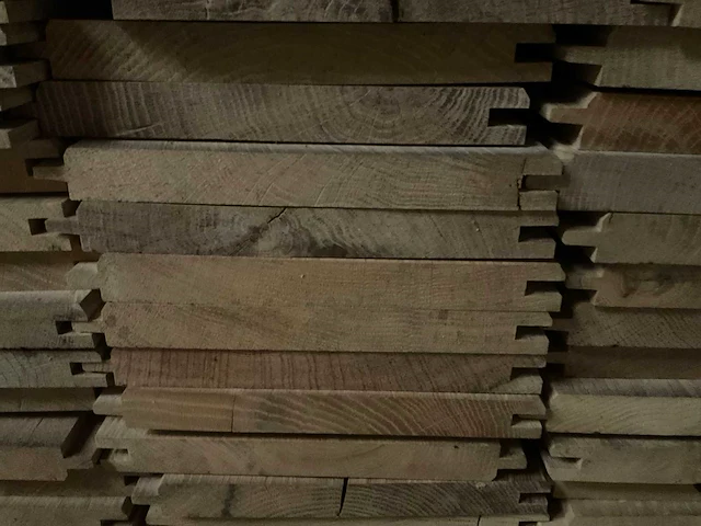 Europees eiken vellingdelen 20x180 mm (162x) - afbeelding 6 van  6
