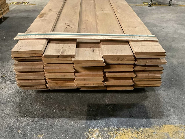 Europees eiken vellingdelen 20x180 mm (66x) - afbeelding 4 van  5