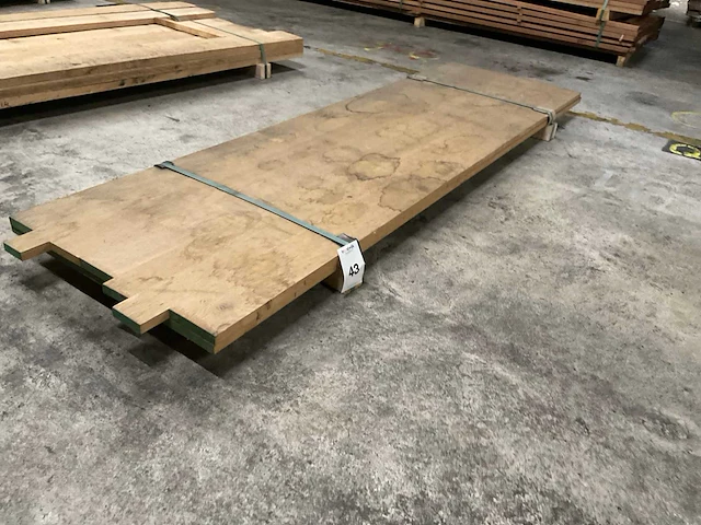 Europees eiken verlijmde panelen 20x600 mm (2x) - afbeelding 1 van  5