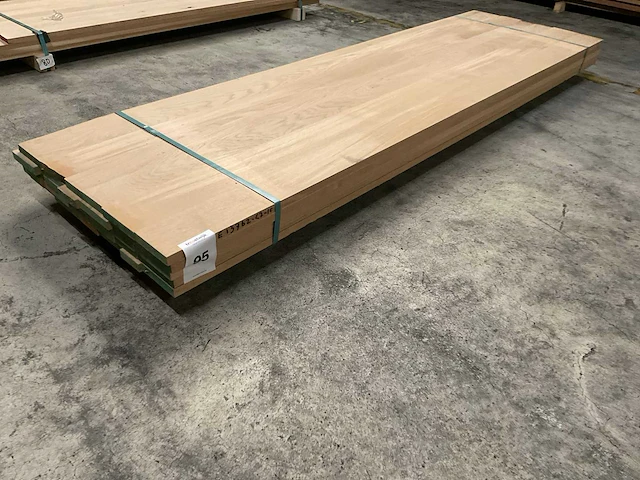 Europees eiken verlijmde panelen 20x600 mm (5x) - afbeelding 1 van  5