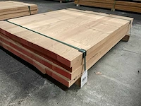 Europees eiken verlijmde panelen 40x1000 mm (4x) - afbeelding 1 van  5