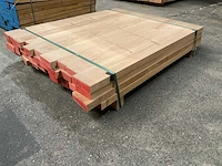 Europees eiken verlijmde panelen 40x1000 mm (4x) - afbeelding 3 van  5