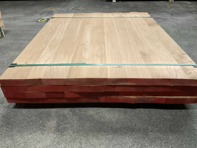 Europees eiken verlijmde panelen 40x1000 mm (4x) - afbeelding 2 van  5