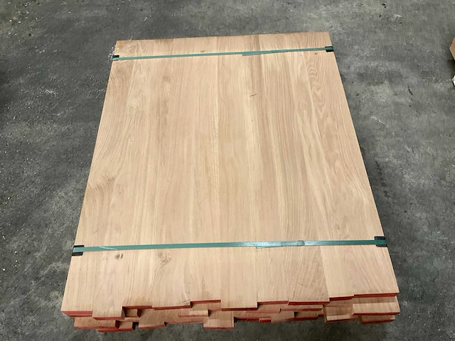 Europees eiken verlijmde panelen 40x1000 mm (4x) - afbeelding 5 van  5
