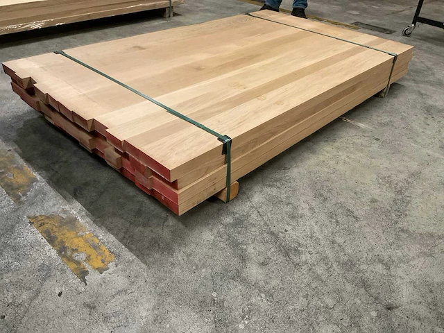 Europees eiken verlijmde panelen 40x1000 mm (4x) - afbeelding 3 van  5