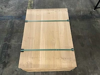 Europees eiken verlijmde panelen 40x650 mm (10x) - afbeelding 5 van  5