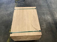 Europees eiken verlijmde panelen 40x650 mm (10x) - afbeelding 5 van  5
