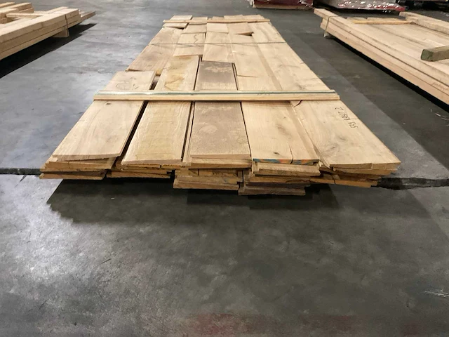 Europees eiken zweeds rabatdelen 20x160 mm (22x) - afbeelding 2 van  6