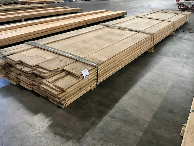 Europees eiken zweeds rabatdelen 20x160 mm (77x) - afbeelding 1 van  6