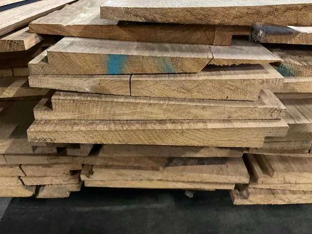 Europees eiken zweeds rabatdelen 20x160 mm (77x) - afbeelding 6 van  6