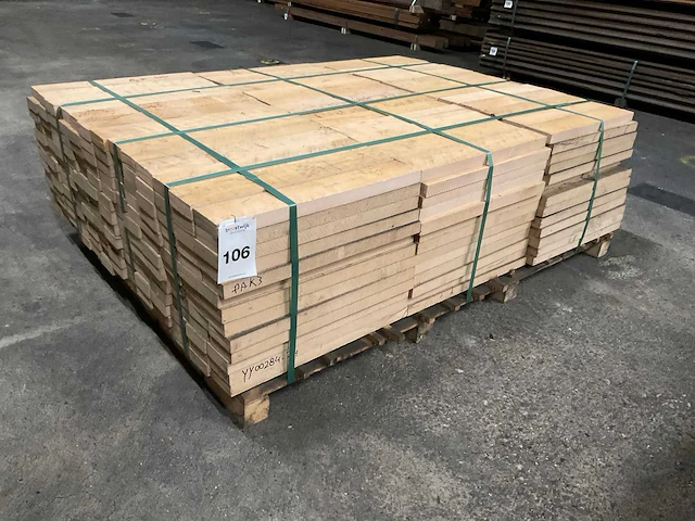 Europees hard maple 27x80 mm (507x) - afbeelding 1 van  5