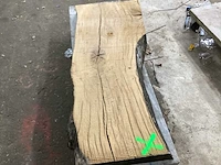 Europeese eiken 1230x520x68 mm schaaldeel - afbeelding 4 van  6