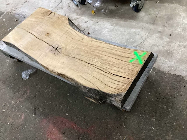 Europeese eiken 1230x520x68 mm schaaldeel - afbeelding 5 van  6