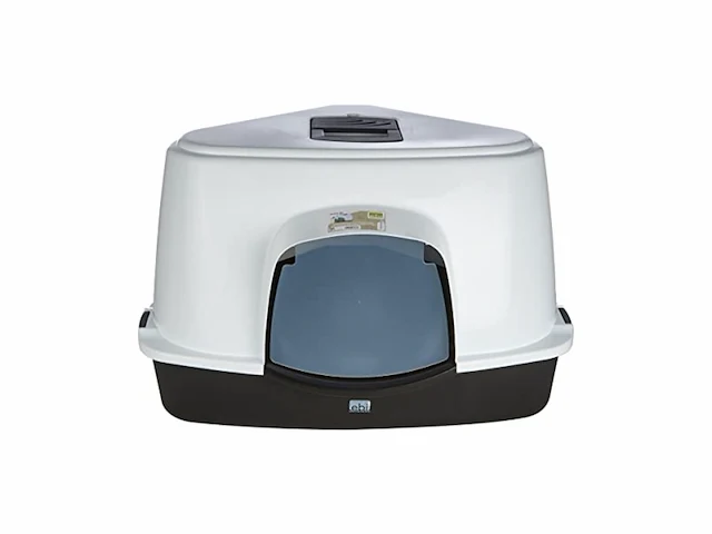 Europet bernina hoekkattenbak canto jumbo zwart - afbeelding 1 van  3