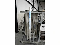 Euroscaffold - 15.2 meter aluminium rolsteiger met aanhanger - afbeelding 6 van  10