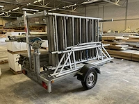 Euroscaffold rolsteiger op aanhangwagen - afbeelding 2 van  6