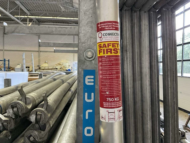 Euroscaffold rolsteiger op aanhangwagen - afbeelding 6 van  6