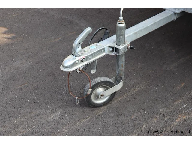 Euroscaffold rolsteiger op kar - 350x200x184 cm - afbeelding 3 van  9