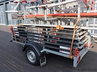 Euroscaffold rolsteiger op kar - 350x200x184 cm - afbeelding 5 van  9