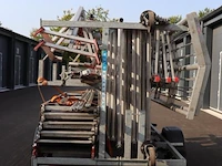 Euroscaffold rolsteiger op kar - 350x200x184 cm - afbeelding 6 van  9