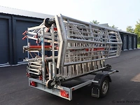 Euroscaffold rolsteiger op kar - 350x200x184 cm - afbeelding 7 van  9