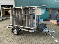 Euroscaffold steigeraanhanger met rolsteiger