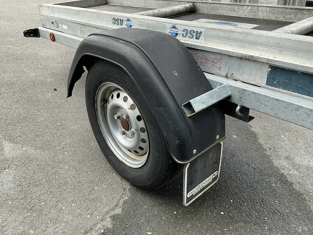 Euroscaffold steigeraanhanger met steiger - afbeelding 4 van  14