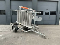 Euroscaffold steigeraanhanger met steiger - afbeelding 7 van  14