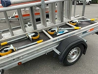 Euroscaffold steigeraanhanger met steiger - afbeelding 14 van  14