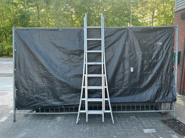 Eurostairs mr 2x8 schuifladder - afbeelding 1 van  3