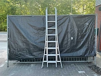 Eurostairs mr 2x8 schuifladder - afbeelding 1 van  3