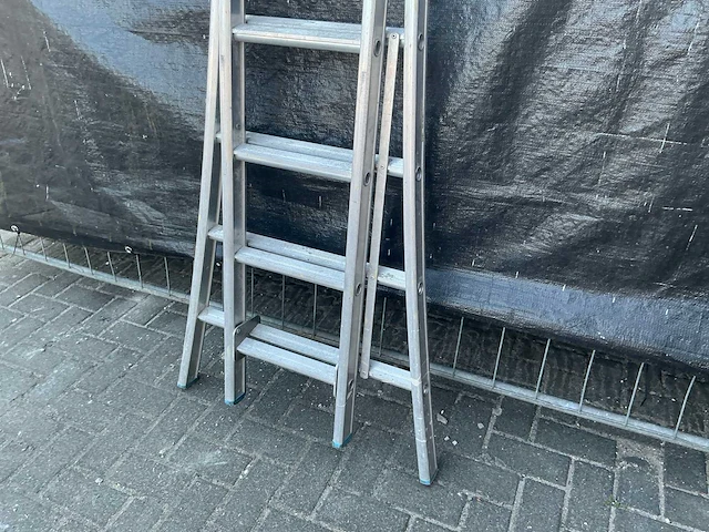 Eurostairs mr 2x8 schuifladder - afbeelding 2 van  3