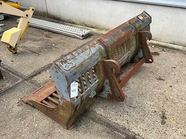 Eurosteel puinbak 1800mm passend ahlmann - afbeelding 2 van  8