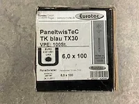 Eurotec - paneltwistec - tellerkopschroef ø6x100 mm (8x) - afbeelding 2 van  2