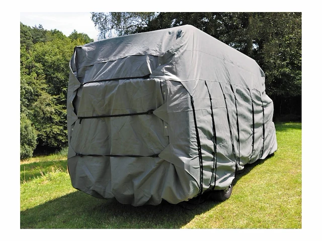 Eurotrail camperhoes 600/650 x 240 x 270 cm grijs - afbeelding 2 van  4