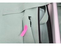 Eurotrail campingkast brocas 110 x 52 x 90 cm aluminium groen/zwart - afbeelding 3 van  3